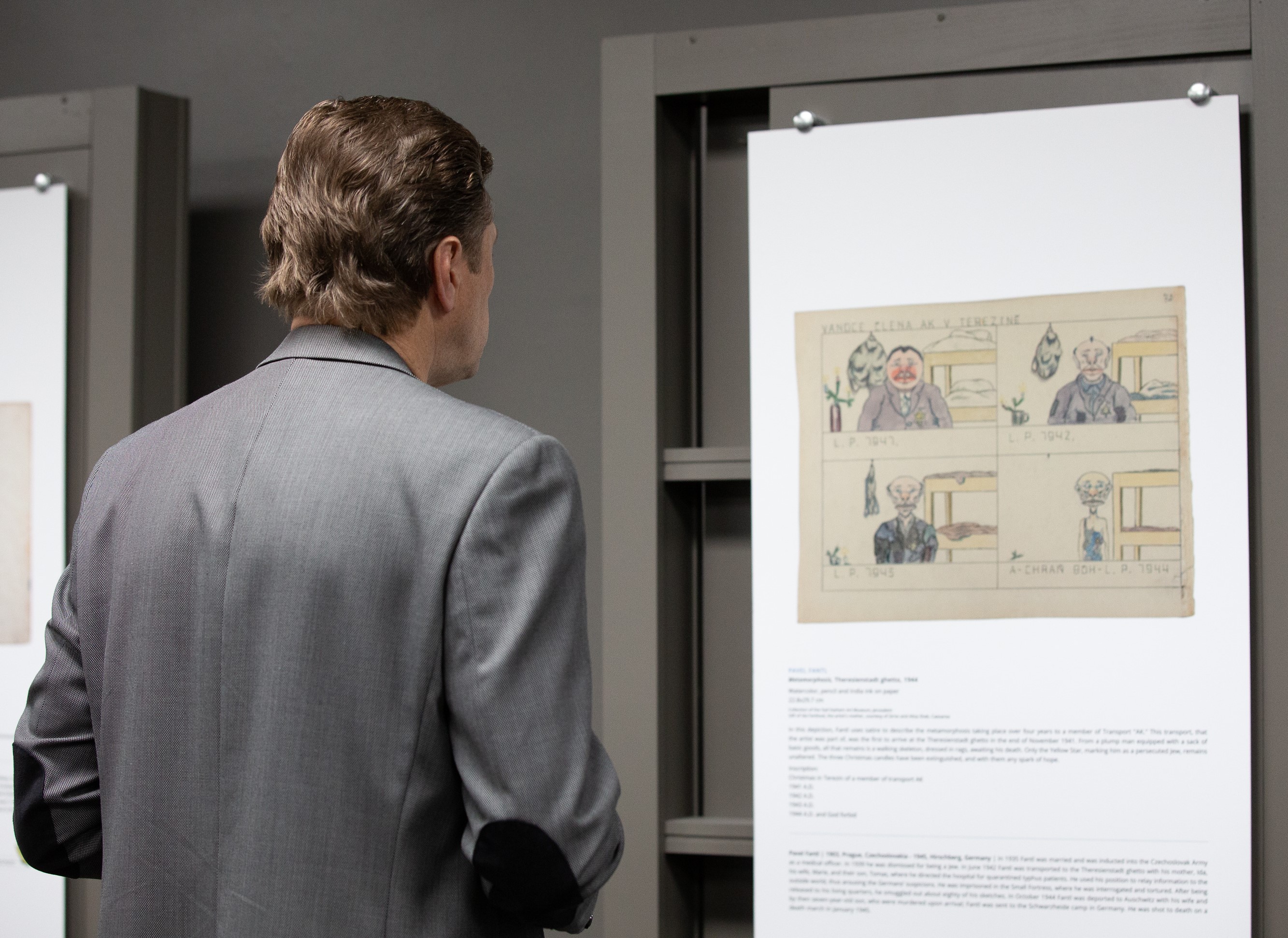 ready2print-Ausstellung „Kunst im Holocaust” im Holocaust Center of Pittsburgh, USA